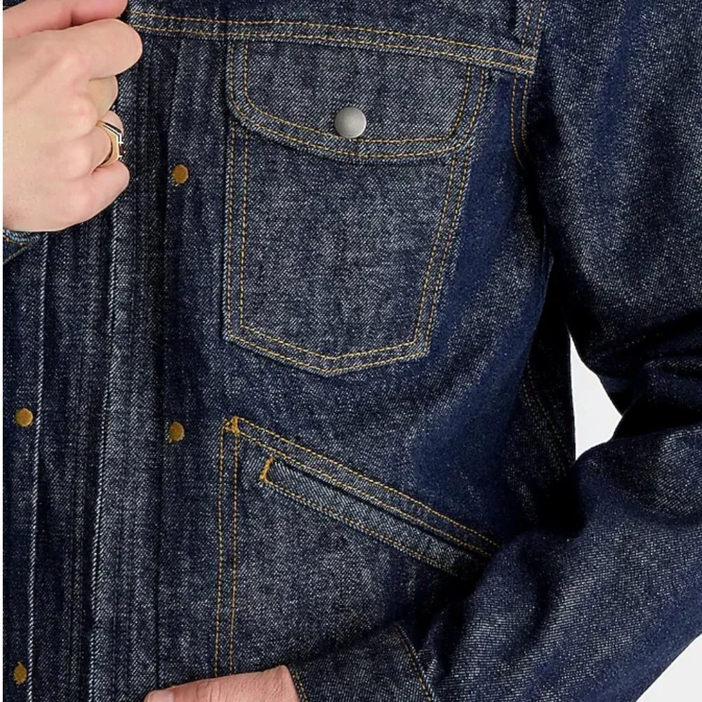 Wallace & Barnes Denim Jacket NWT - Picture 2 of 4